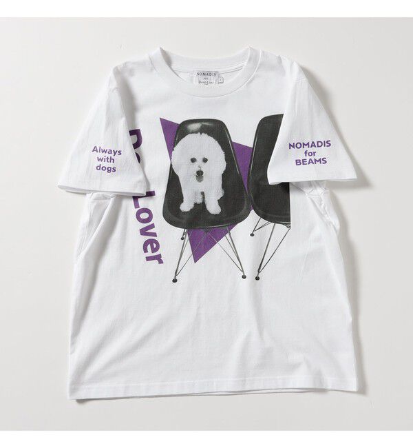 BEAMS SELECTION for WOMEN「【別注】NOMADIS / for Dog Lovers Tシャツ」|Tシャツ・カットソー|