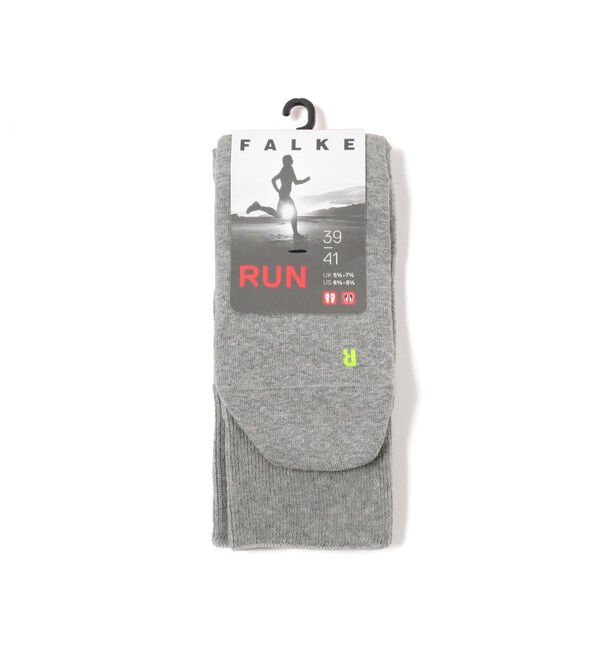 BEAMS「FALKE / RUN SOCKS」|ソックス|LT.GREY(3400)