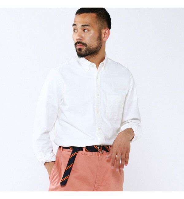 BEAMS PLUS「Double Ring Ribbon Belt」|ベルト|