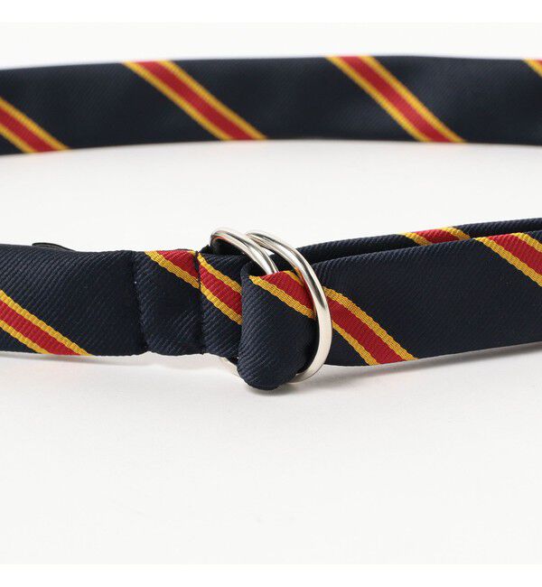 BEAMS PLUS「Double Ring Ribbon Belt」|ベルト|
