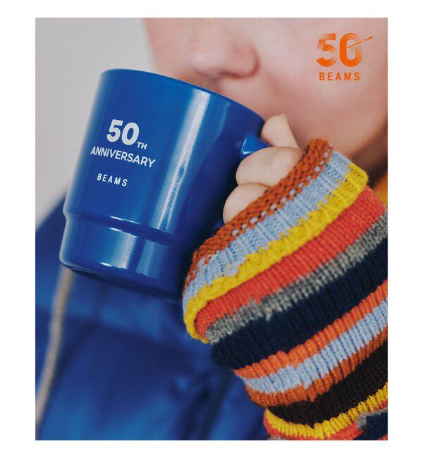 bPr BEAMS「【別注】Fire-King &times; BEAMS / ADVERTISING MUG」|食器・キッチングッズ|
