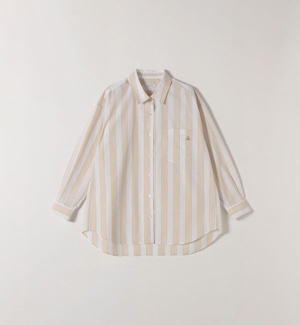 SHIPS any「〈洗濯機可能〉REPREVE レギュラーカラー ルーズ ポケット シャツ」|シャツ・ブラウス|