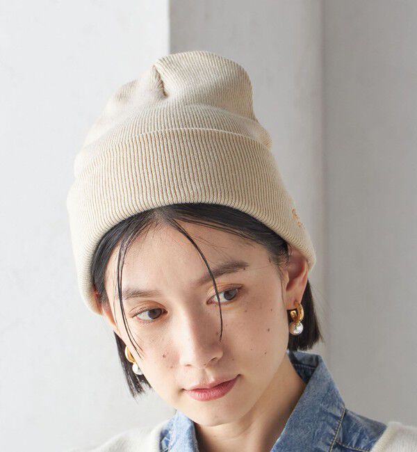 SHIPS for women「ロゴ 刺しゅう ニット キャップ」|ニット帽|