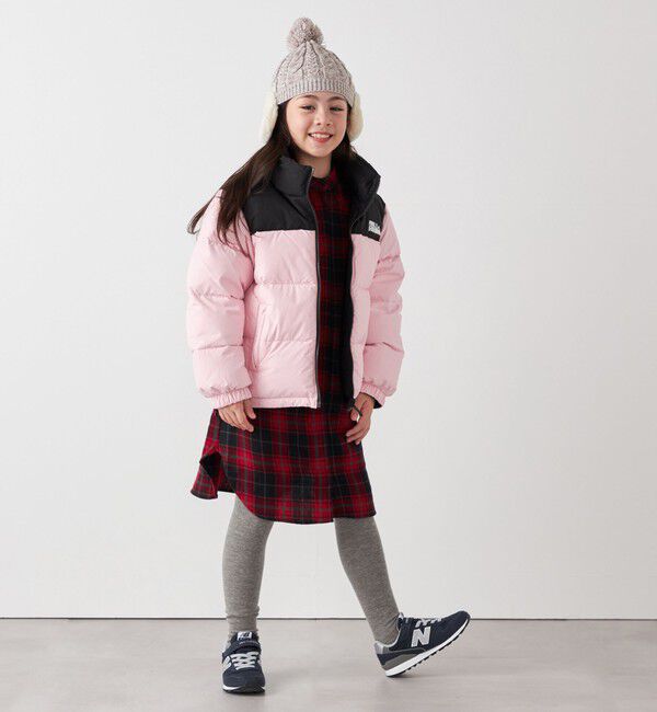 SHIPS any「【SHIPS any別注】FIRST DOWN:〈洗濯機可能〉リバーシブル バブル ダウン ジャケット <KIDS>◆」|ダウン|