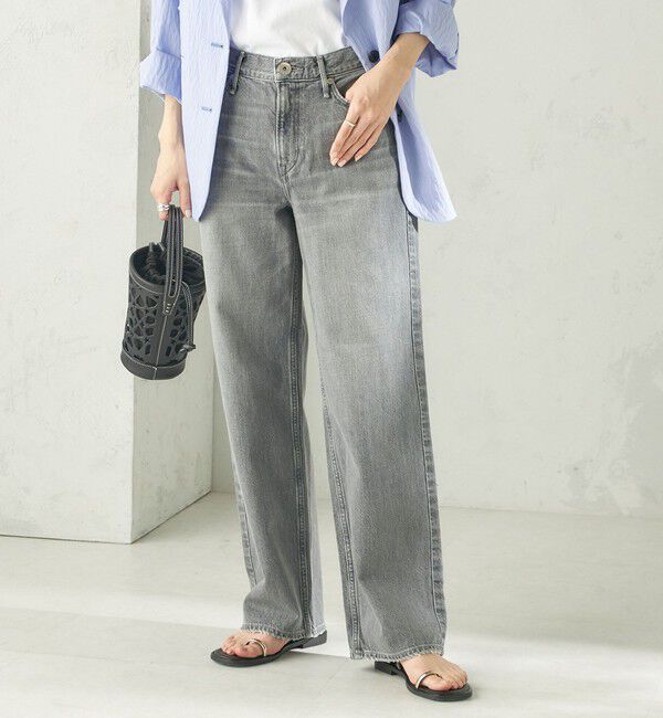 SHIPS for women「upper hights:THE NIECE MID-RIS」|デニム|