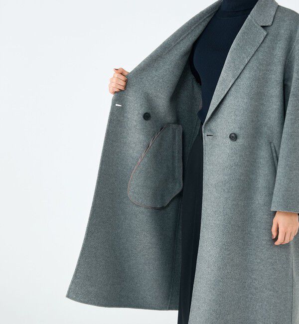 Ballsey「ウールカシミヤリバー チェスターコート」|チェスターコート|
