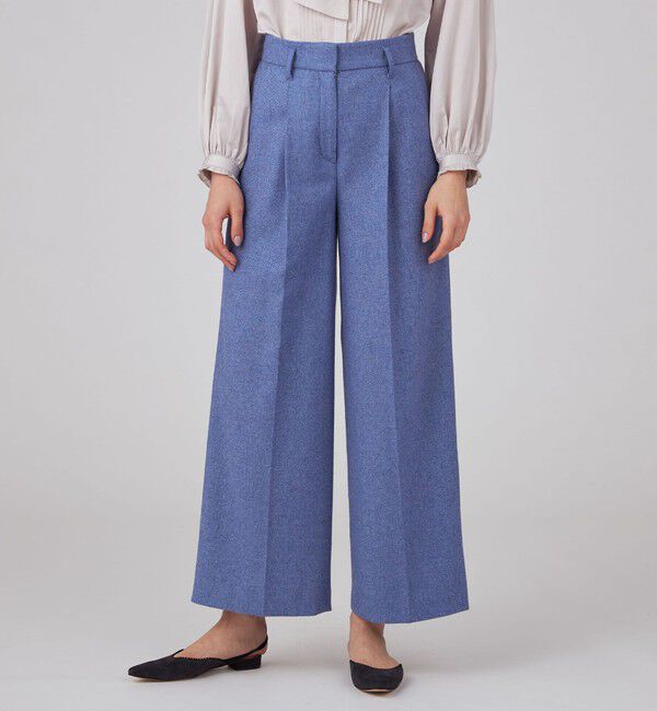 Ballsey「メランジカルゼ タックワイドパンツ」|その他|