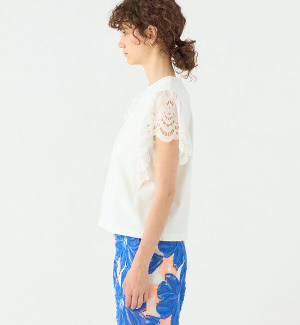 TOMORROWLAND collection「バスクジャージー フレアスリーブプルオーバー」|Tシャツ・カットソー|