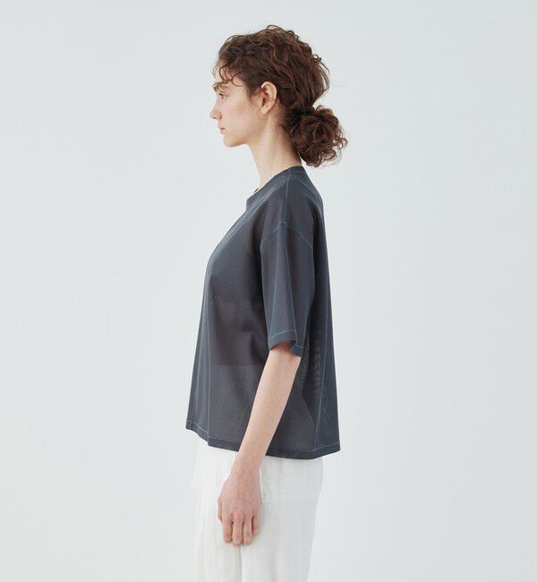 GALERIE VIE「コンパクトラッセル クルーネックプルオーバー」|Tシャツ・カットソー|