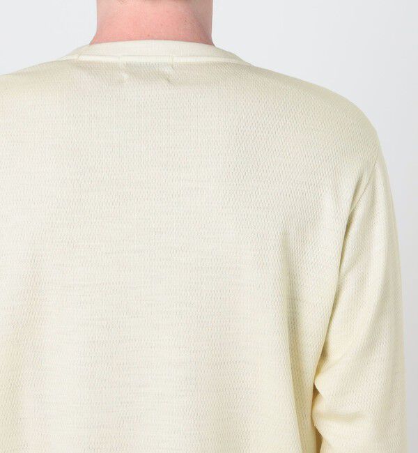 TOMORROWLAND MENS「Super100'Sウォッシャブルウール クルーネックカットソー」|Tシャツ・カットソー|