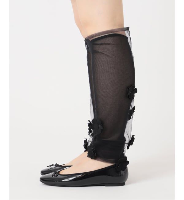  「MARGE 別注 Tulle flower legcover 1012-0105-038：レッグカバー」|レッグウォーマー|