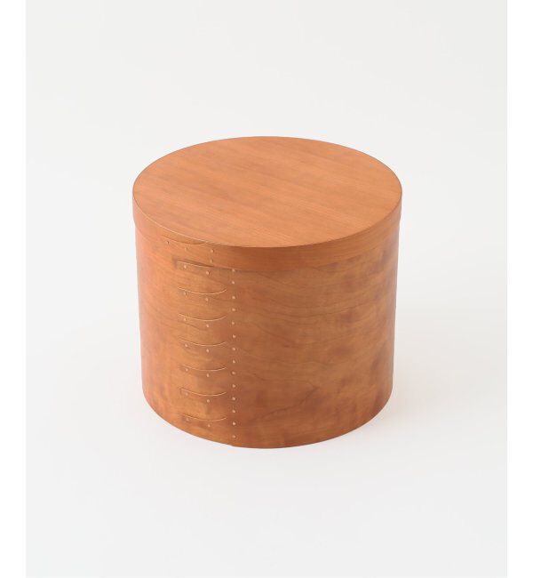 journal standard Furniture「SHAKER ROUND BOX L　シェーカーボックス」|ステーショナリー|ブラウン