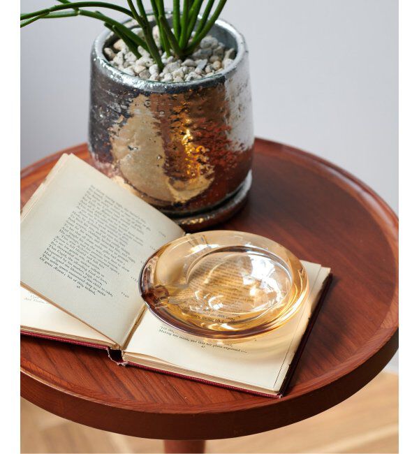 journal standard Furniture「★GLASS TRAY S ガラス トレー 灰皿 お香トレー」|ステーショナリー|