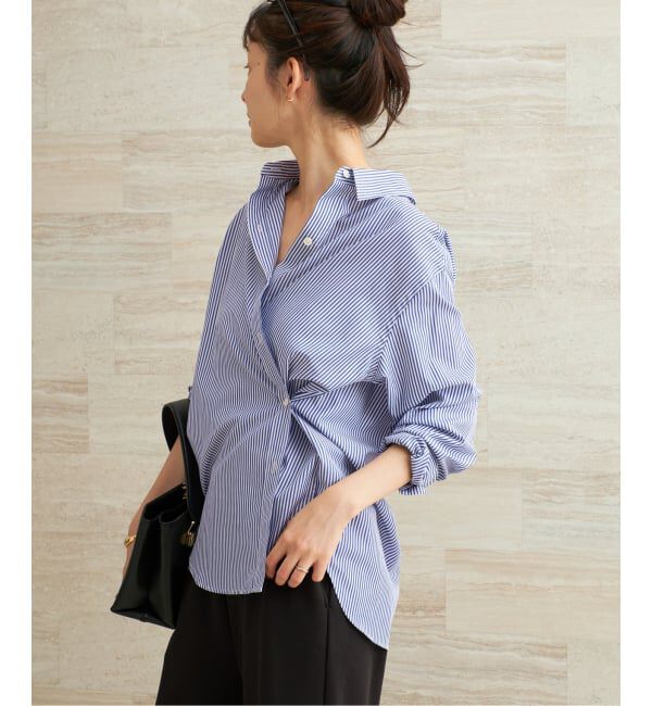 Plage「《追加》Elegant シャツ」|シャツ・ブラウス|サックスブルー B