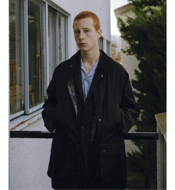 EDIFICE「Barbour for MARKAWARE & EDIFICE 別注 タマムシ BEDALE/ビデイル "SOLARO"」|その他|
