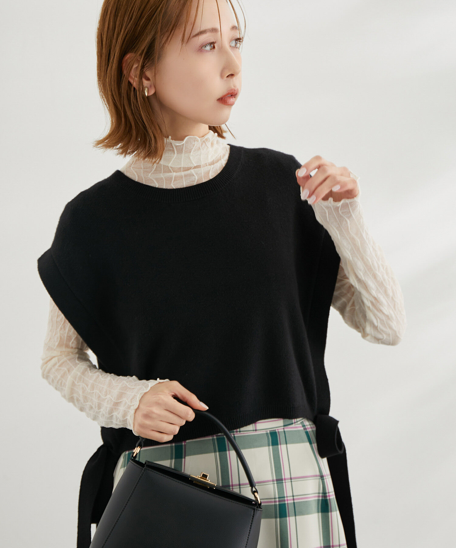 Rope&rsquo;Picnic「シアージャガードタートル」|Tシャツ・カットソー|