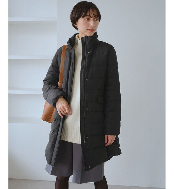 Rope&rsquo;Picnic「【GREEN DOWN/グリーンダウン】ファー付きダウンロングコート/一部WEB限定カラー」|ダウン|
