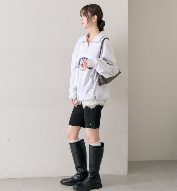  「リブニットバイカーパンツ」|その他|