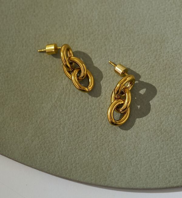 collex「【dignif】【金属アレルギー対応】ピアス　Bold Chain」|ピアス|ゴールド