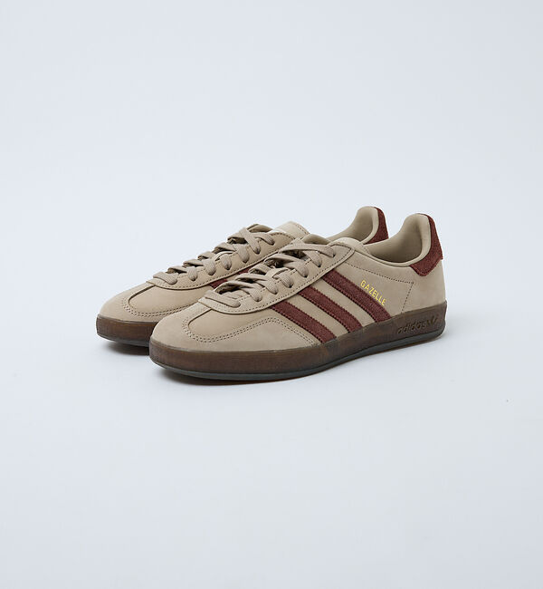 ABAHOUSE「【adidas/アディダス】GAZELLE INDOOR　ガゼル インドア　スニ」|スニーカー|ベージュ