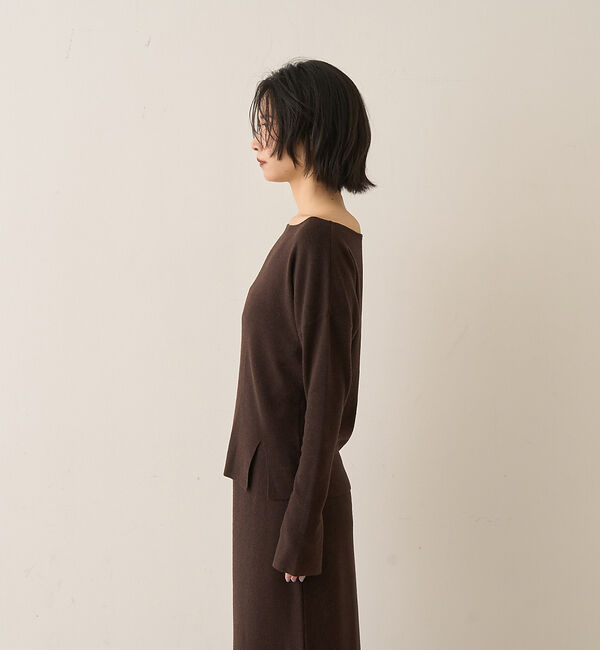 Rouge vif「【セットアップ対応】フレアドルマンニットプルオーバー」|ニット・セーター|