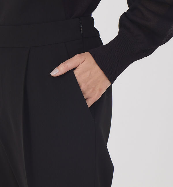 qualite「《セットアップ対応》サロペット付センタープレスパンツ」|オールインワン|