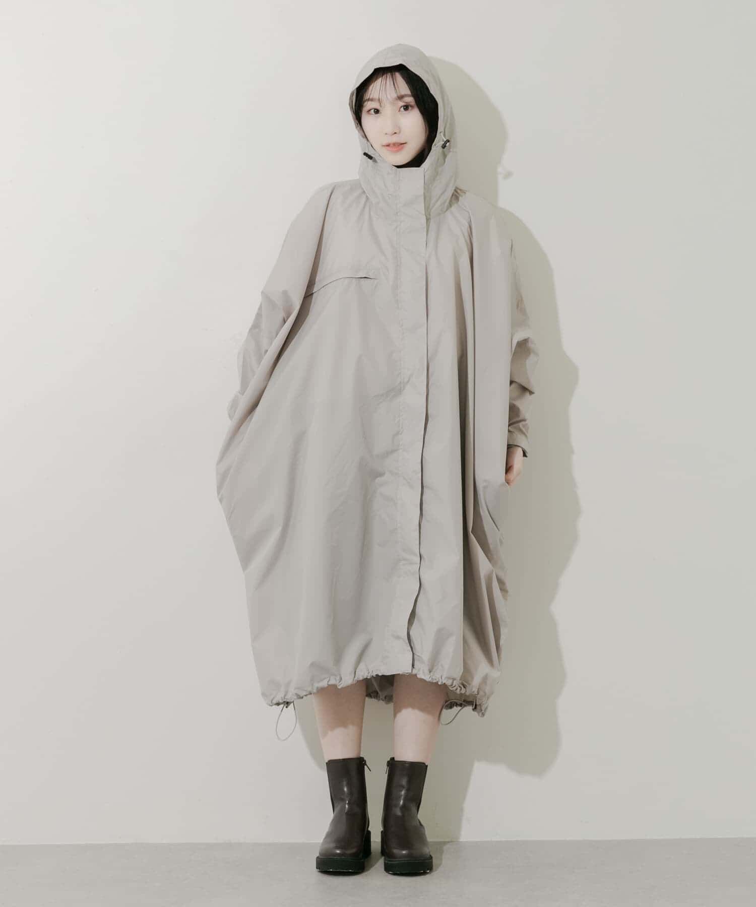 SMELLY「『WEB限定』because　Mods Poncho」|ポンチョ・ケープ|