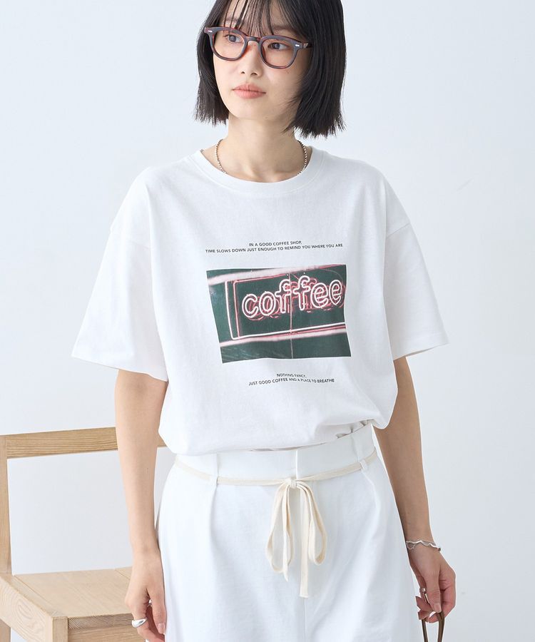 AMERICAN HOLIC「【遮熱】刺繍&フォトプリントTシャツ」|Tシャツ・カットソー|