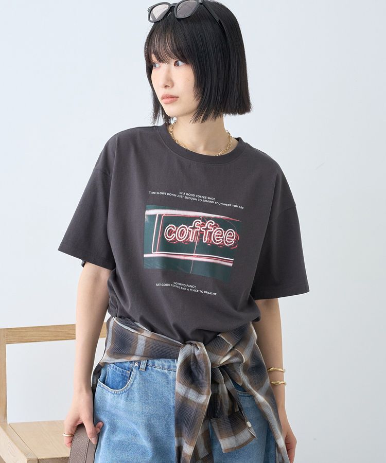 AMERICAN HOLIC「【遮熱】刺繍&フォトプリントTシャツ」|Tシャツ・カットソー|