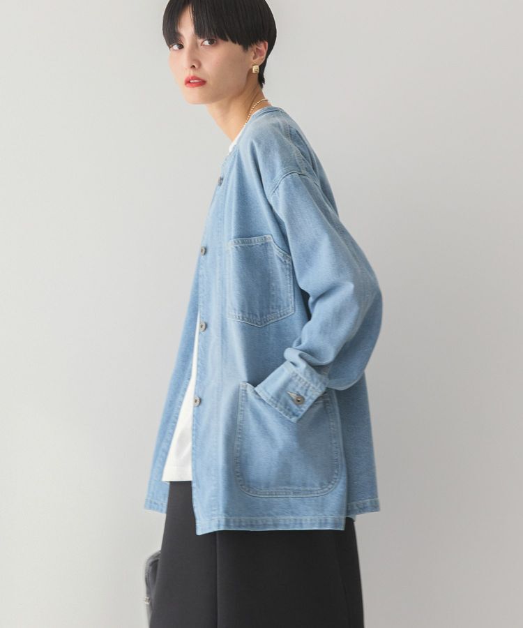 AMERICAN HOLIC「【WEB限定】デニムカバーオール」|テーラードジャケット|