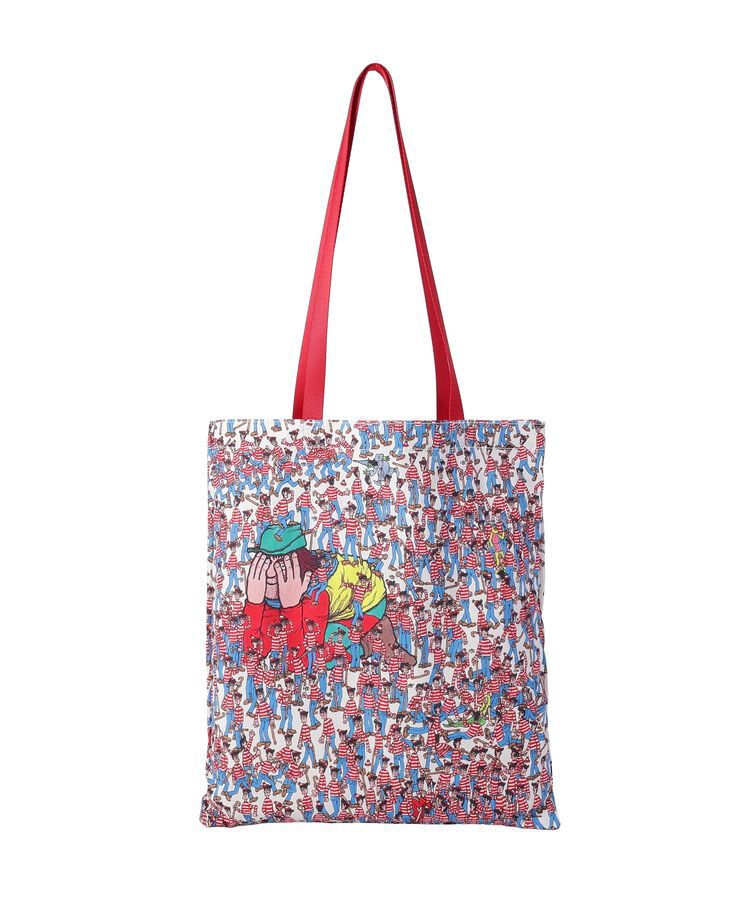 AMERICAN HOLIC「【WHERE'S WALLY?】MAPプリントトートBAG」|トートバッグ|