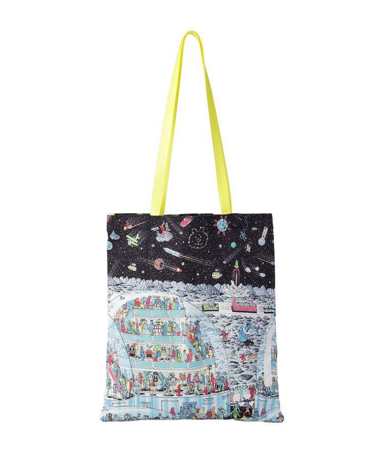 AMERICAN HOLIC「【WHERE'S WALLY?】MAPプリントトートBAG」|トートバッグ|