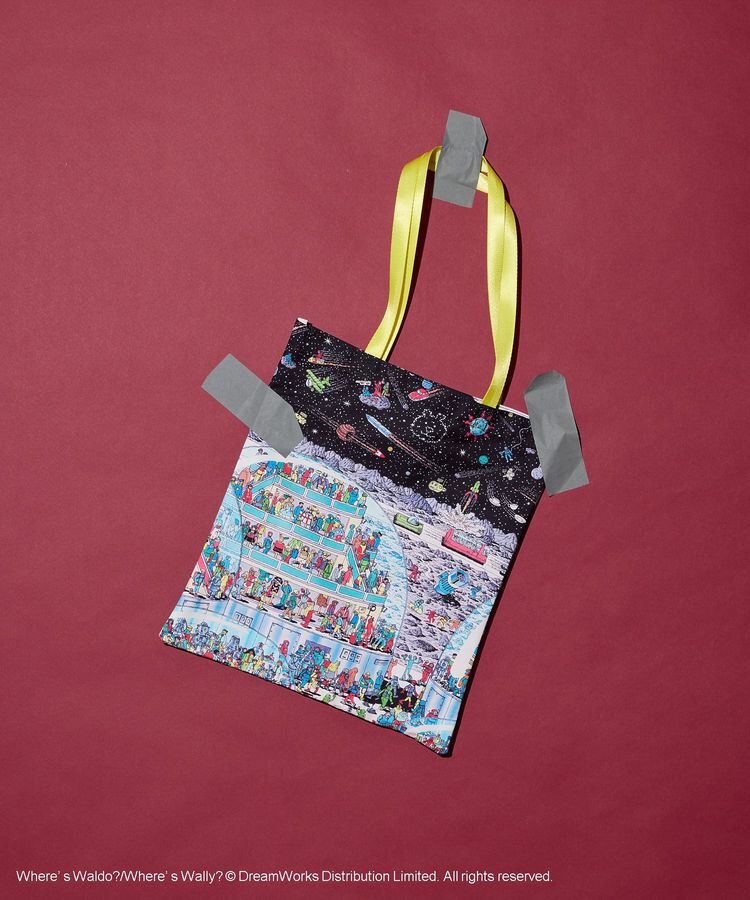 AMERICAN HOLIC「【WHERE'S WALLY?】MAPプリントトートBAG」|トートバッグ|