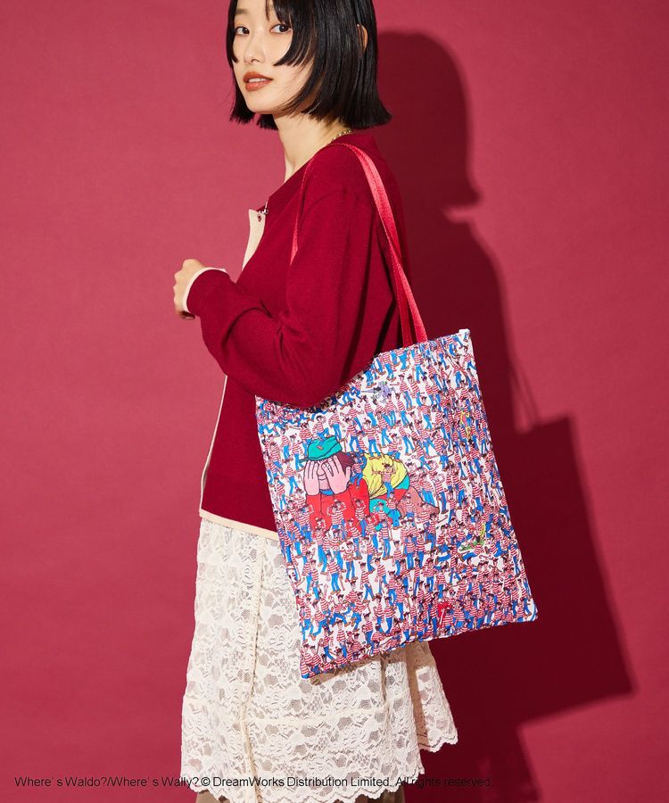 AMERICAN HOLIC「【WHERE'S WALLY?】MAPプリントトートBAG」|トートバッグ|