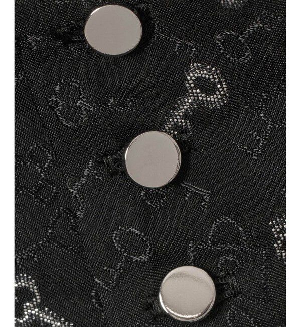 LOULOU WILLOUGHBY「【LOULOU WILLOUGHBY】KEYジャガードフレアワンピース」|ワンピース|