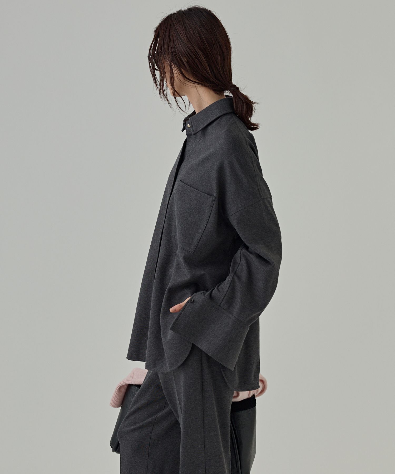 BABYLONE「ポンチシャツ＜セットアップ対応＞」|シャツ・ブラウス|