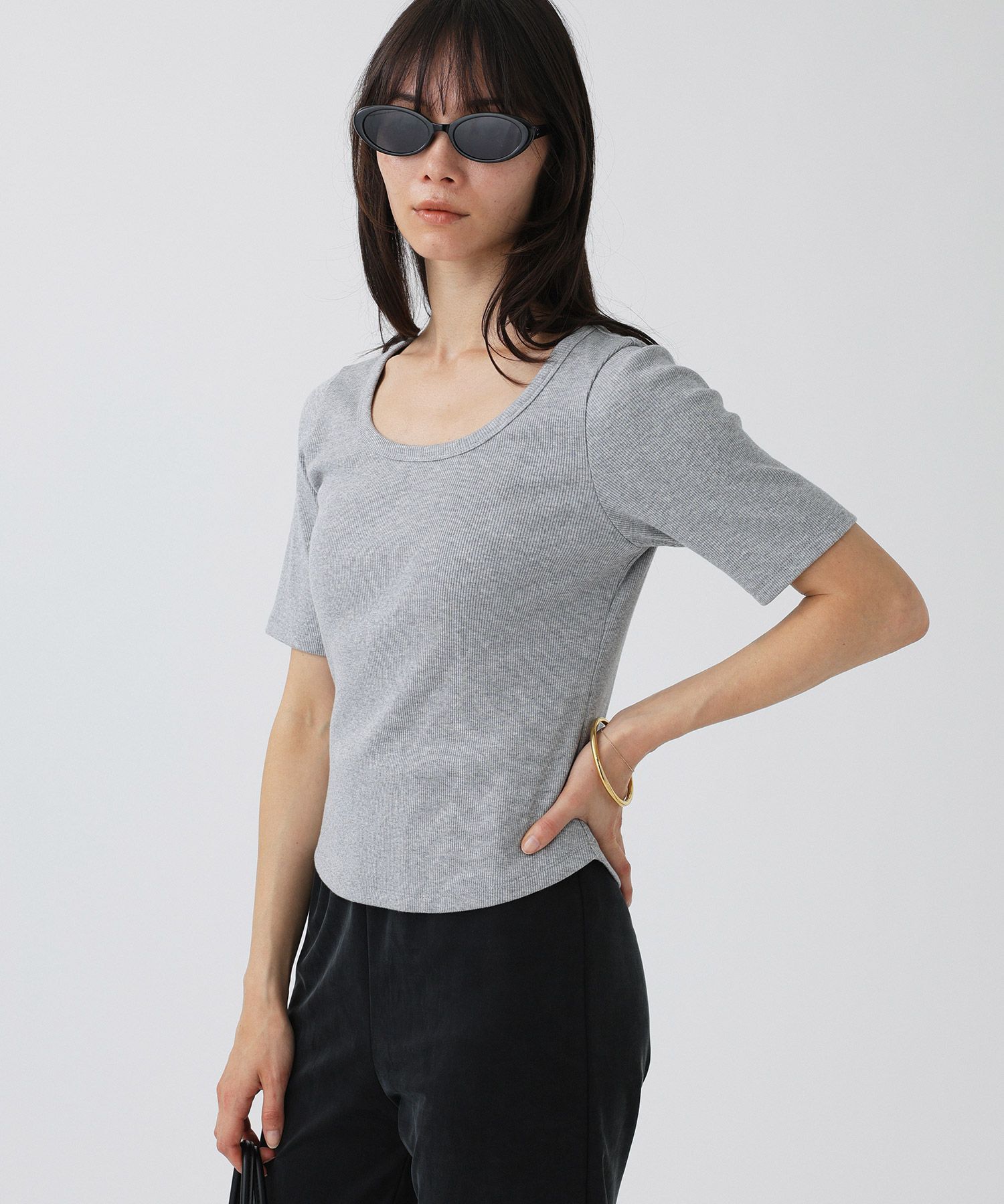 BABYLONE「ギザテレコプルオーバー」|Tシャツ・カットソー|ｸﾞﾚｰ