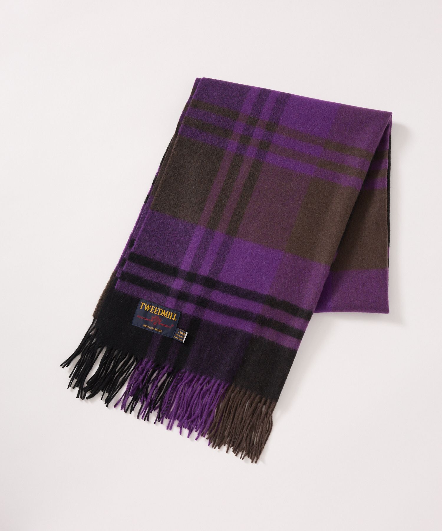  「【TWEEDMILL】Kneerugストール」|ストール|