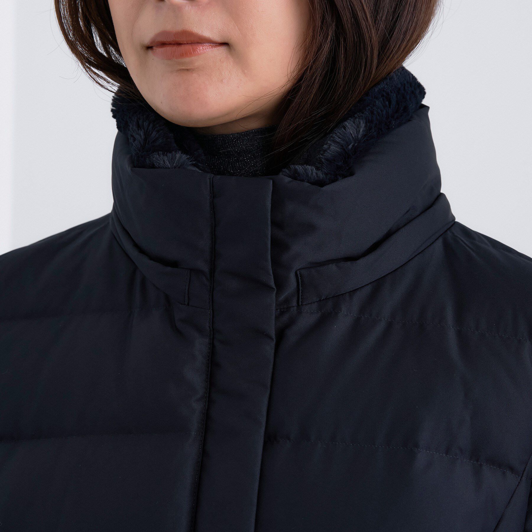 INDIVI「【名品／撥水／抗菌防臭】ロング丈リサイクルダウンコート」|ダウン|