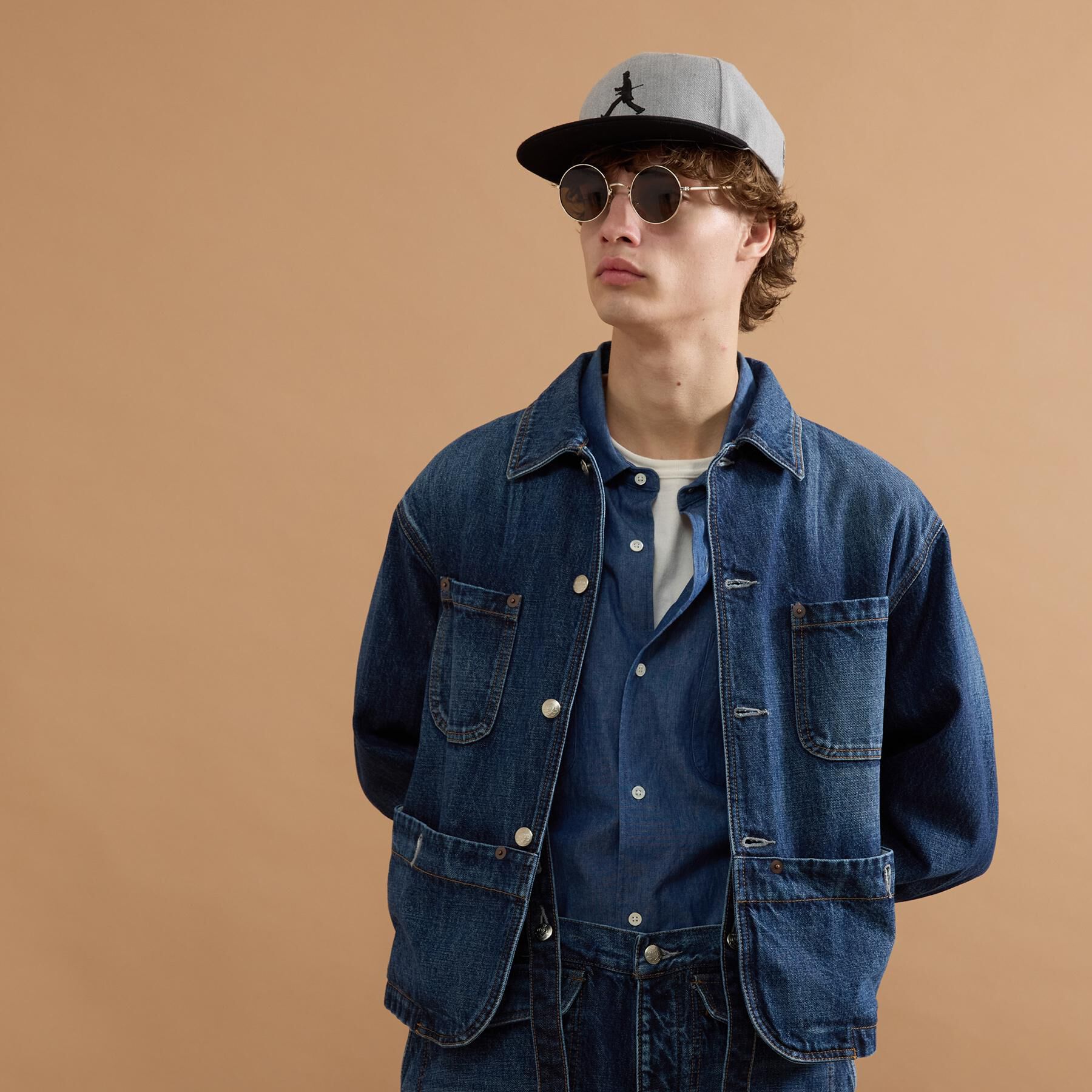 40CARATS&525「【525DENIM】14ozデニム カバーオール」|デニムジャケット|