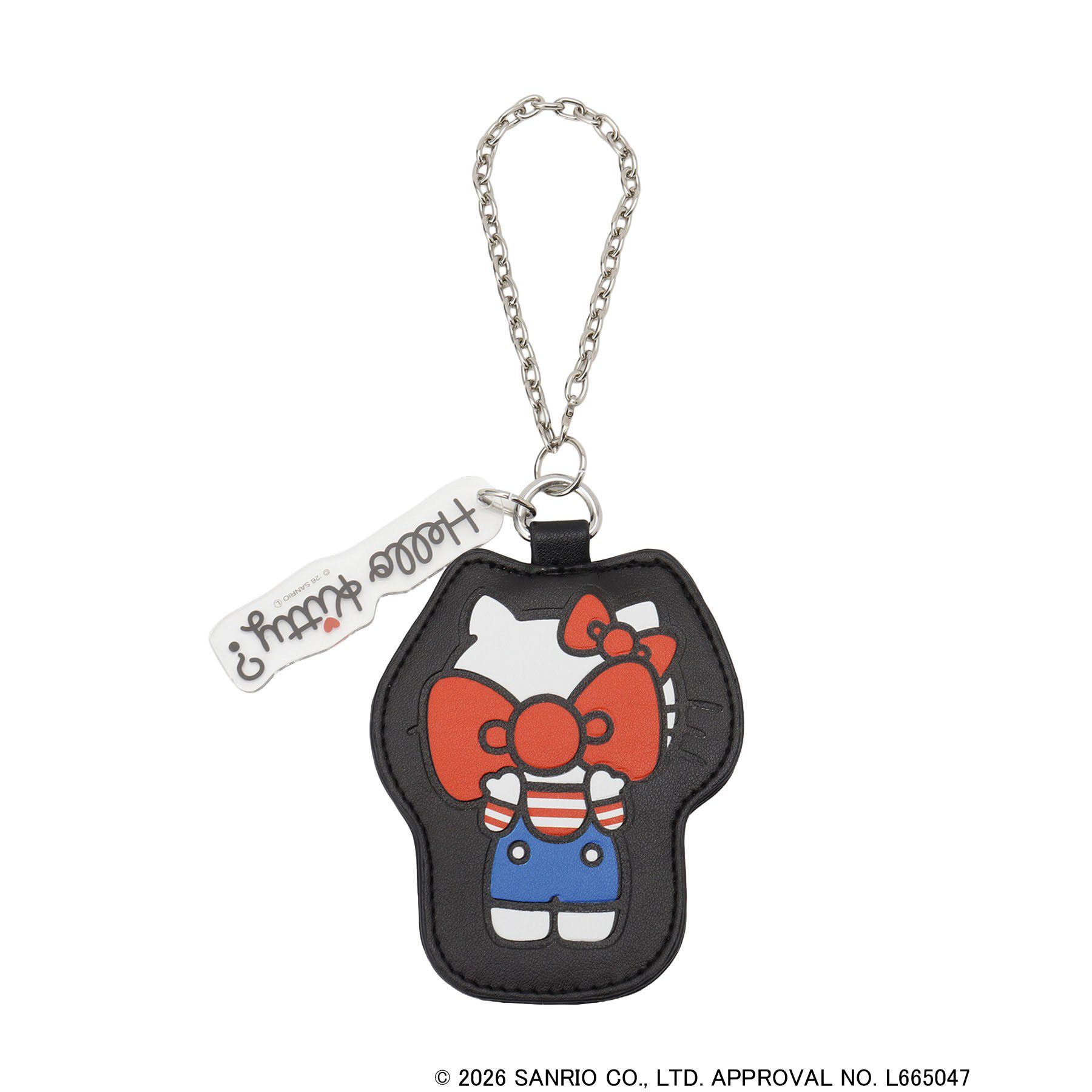 SHOO･LA･RUE「【HELLO KITTY コラボ】ミラーチャーム」|キーケース|ブラック(019)