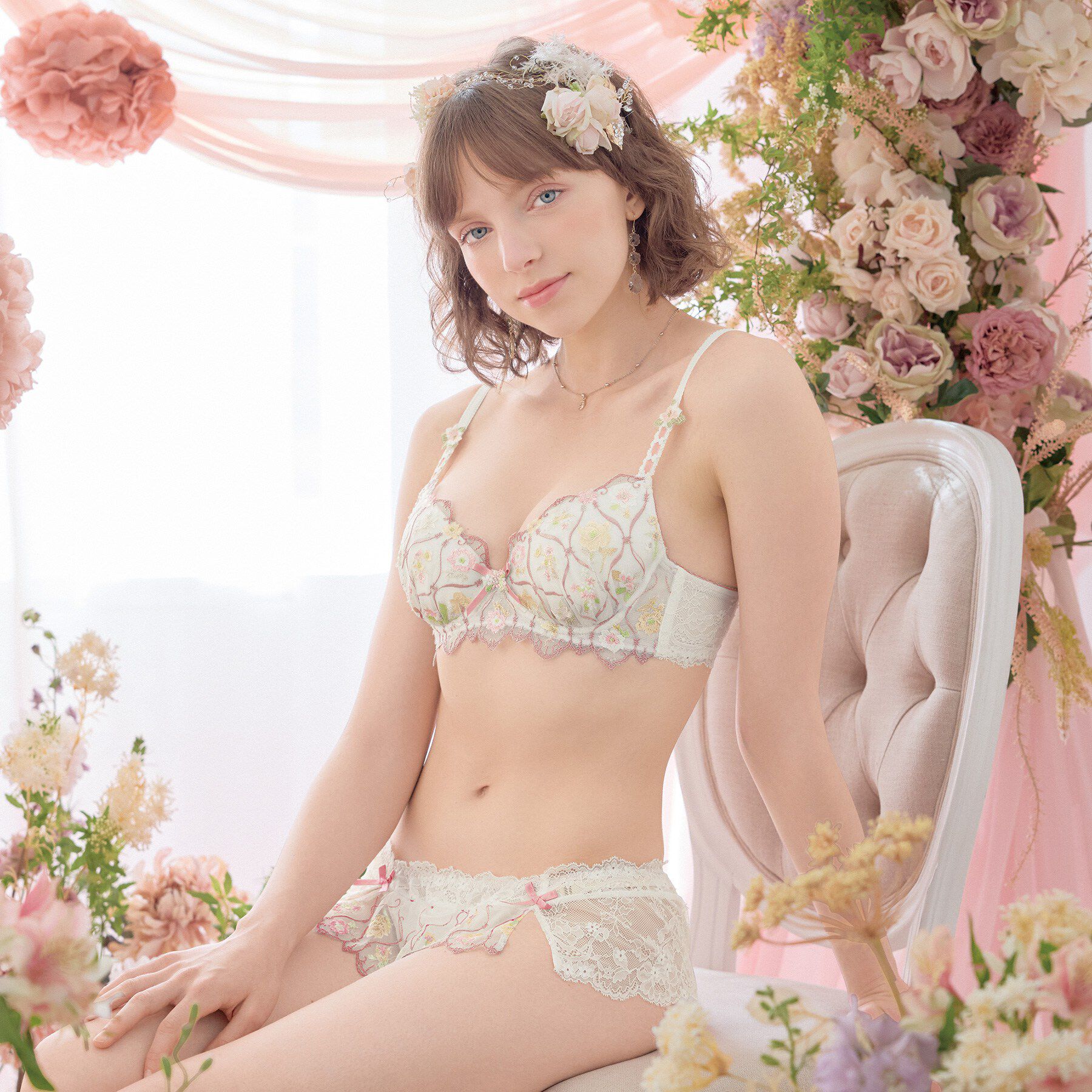 Risa Magli「プルメリア ブラジャー （G－I） ＜S Make Type＞」|インナー|