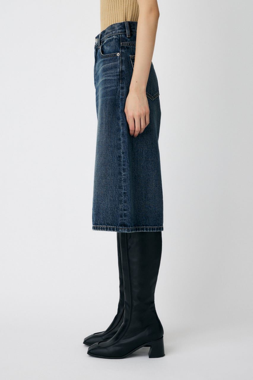 MOUSSY「KNEE LENGTH BERMUDA パンツ」|デニム|