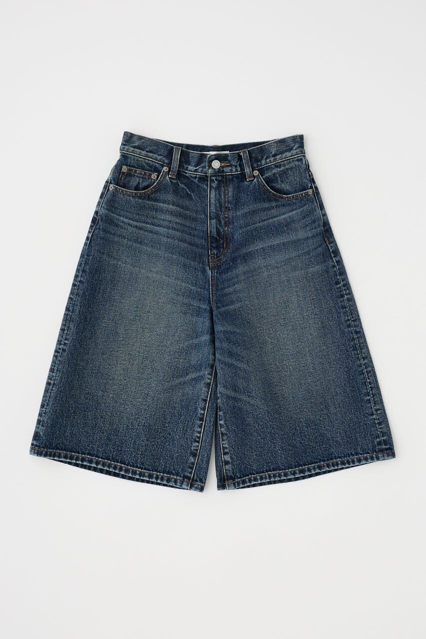 MOUSSY「KNEE LENGTH BERMUDA パンツ」|デニム|