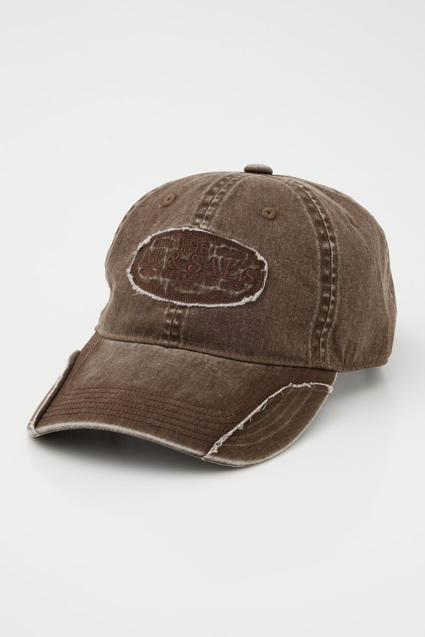 RODEO CROWNS「ダメージパッチカラーキャップ」|その他|BRN