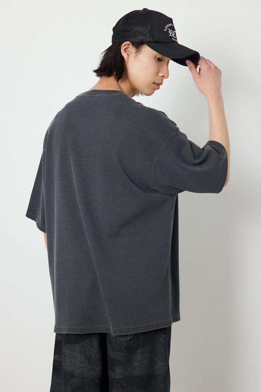 RODEO CROWNS「ピグメントワッフルTシャツ」|Tシャツ・カットソー|