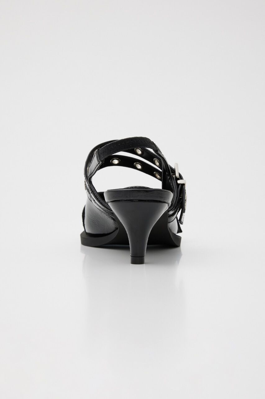 SLY「POINTED TOE BELTED サンダル」|サンダル|