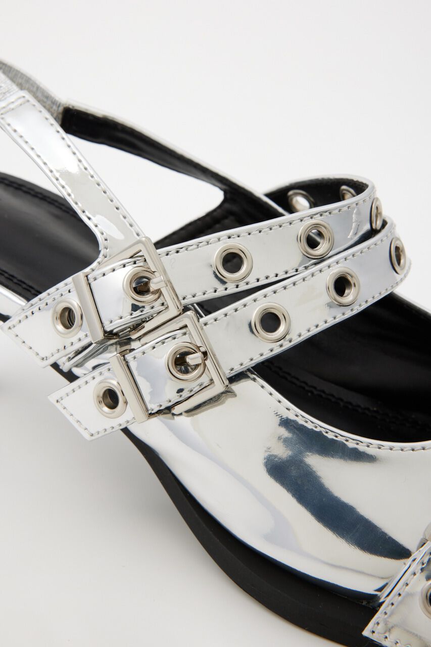 SLY「POINTED TOE BELTED サンダル」|サンダル|