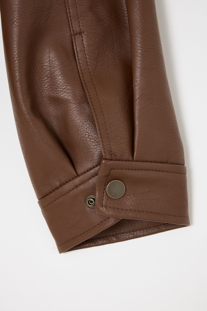 SLY「PAD IN F／LEATHER ジャケット」|その他|