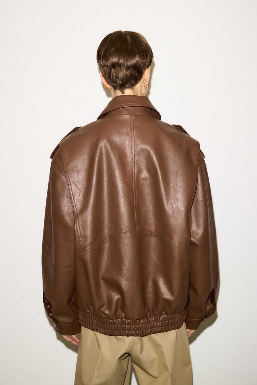 SLY「PAD IN F／LEATHER ジャケット」|その他|